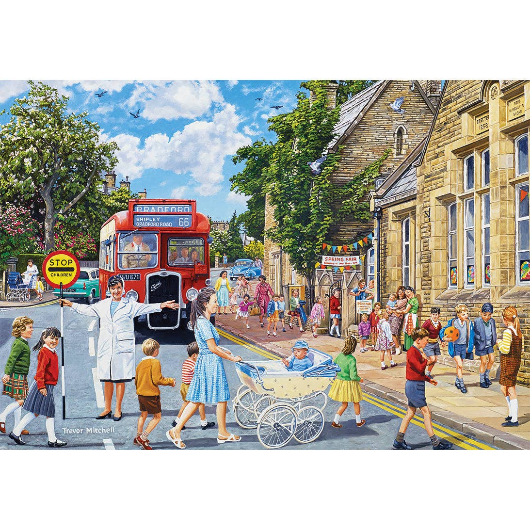 The Lollipop Lady 100 Extra Large Piece Jigsaw Puzzle