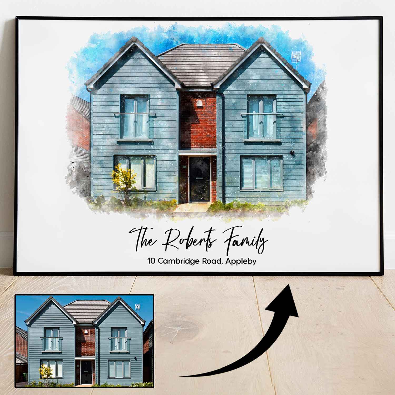 Custom House Portrait