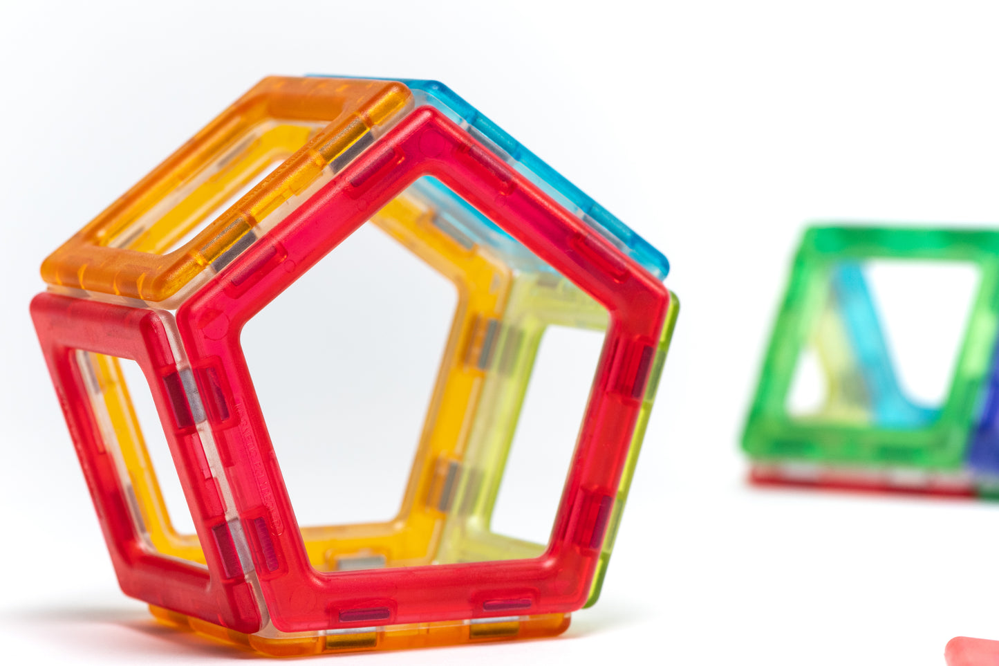 Translucent Magnetic Polydron Exploration Set
