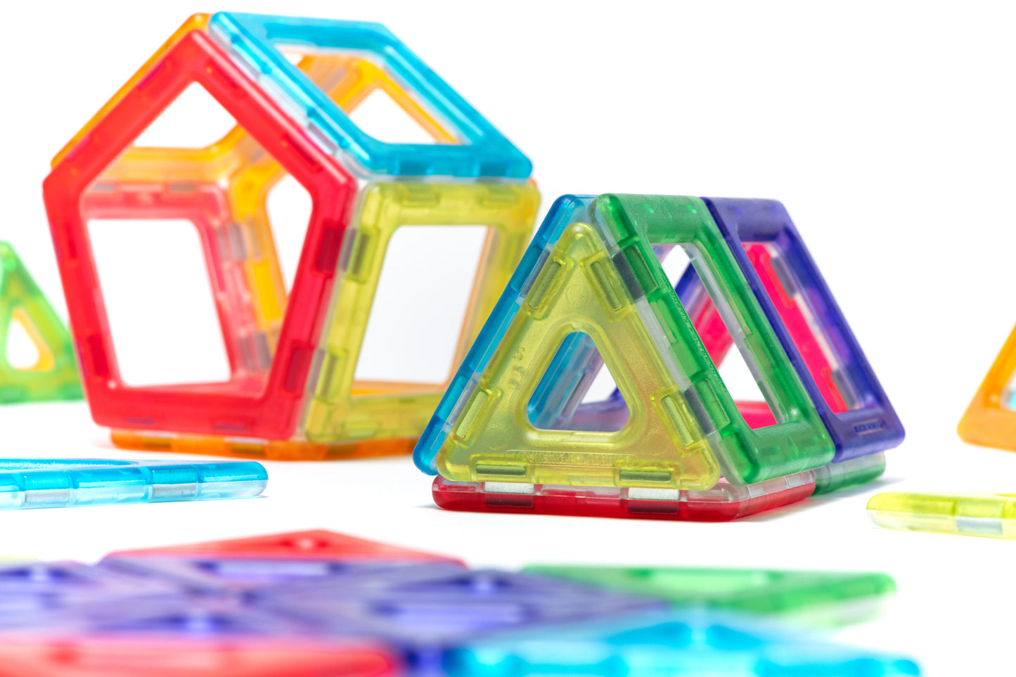 Translucent Magnetic Polydron Exploration Set