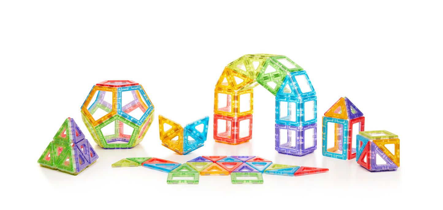 Translucent Magnetic Polydron Exploration Set