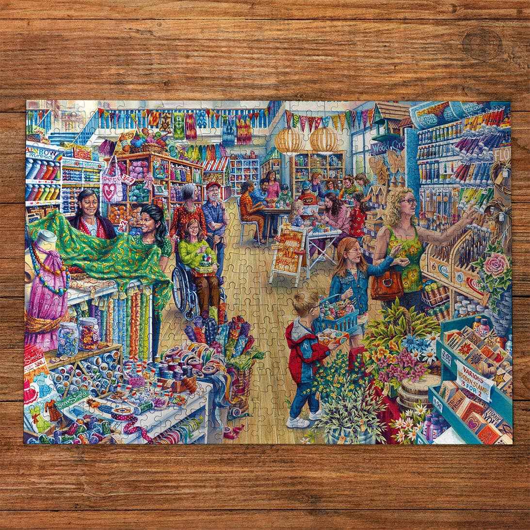 Crafter's Paradise 250 Piece  Extra Large Jigsaw Puzzle