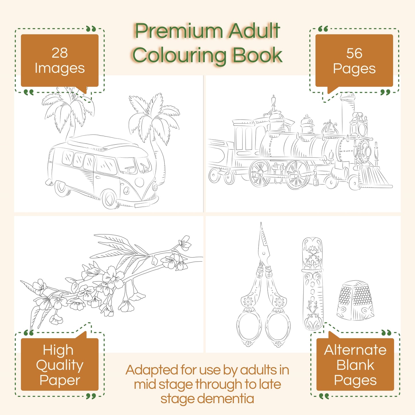 Timeless Presents Colouring Book