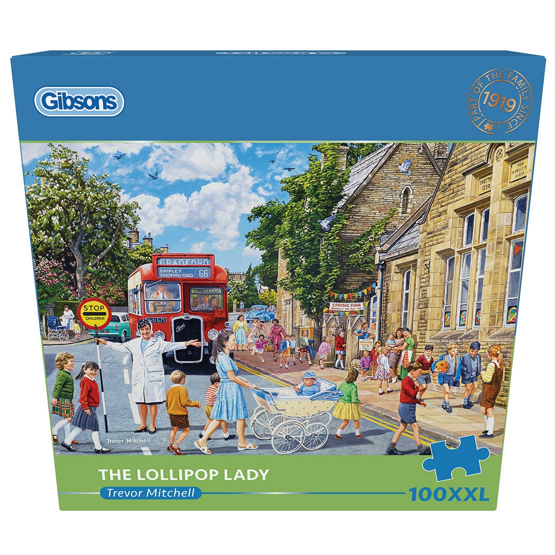 The Lollipop Lady 100 Extra Large Piece Jigsaw Puzzle