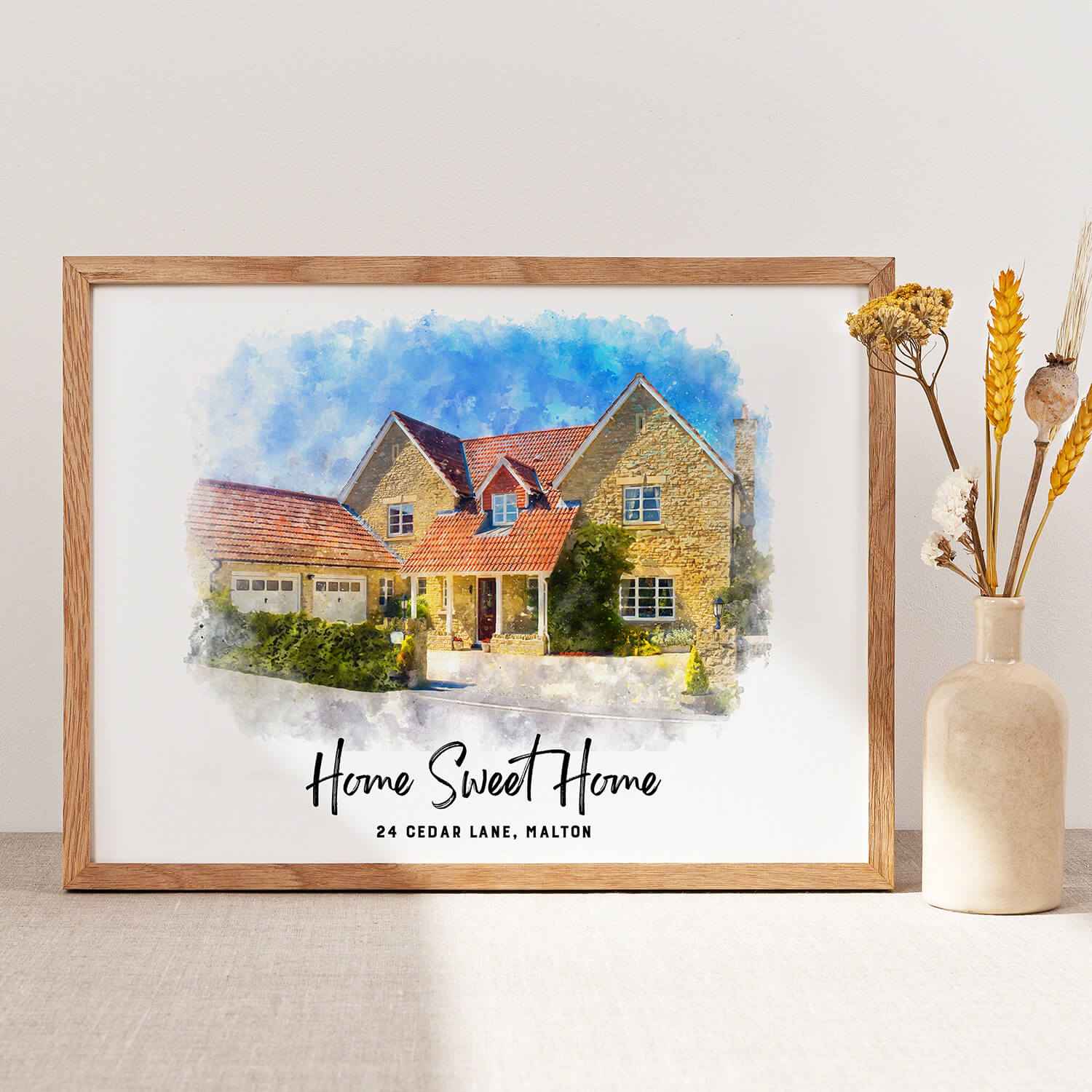 Custom House Portrait