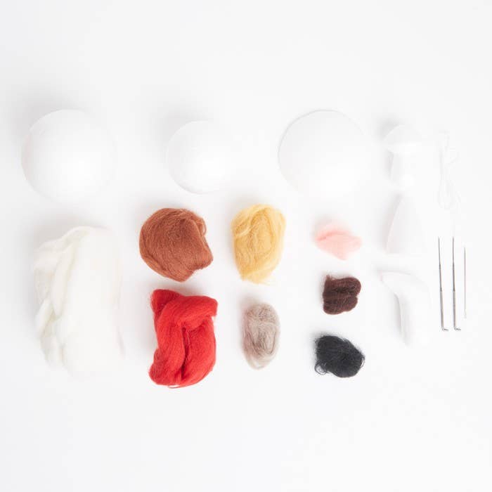 Simply Make Toadstools Needle Felting Kit