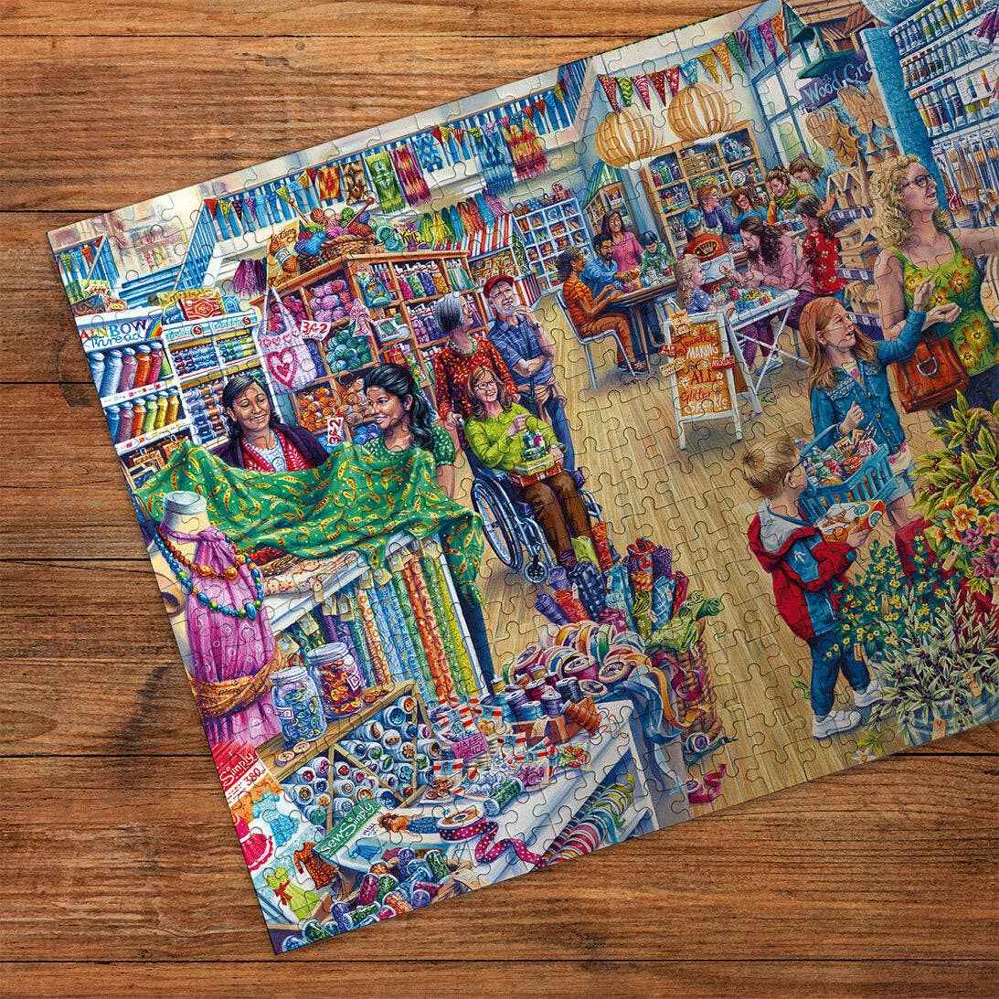 Crafter's Paradise 250 Piece  Extra Large Jigsaw Puzzle