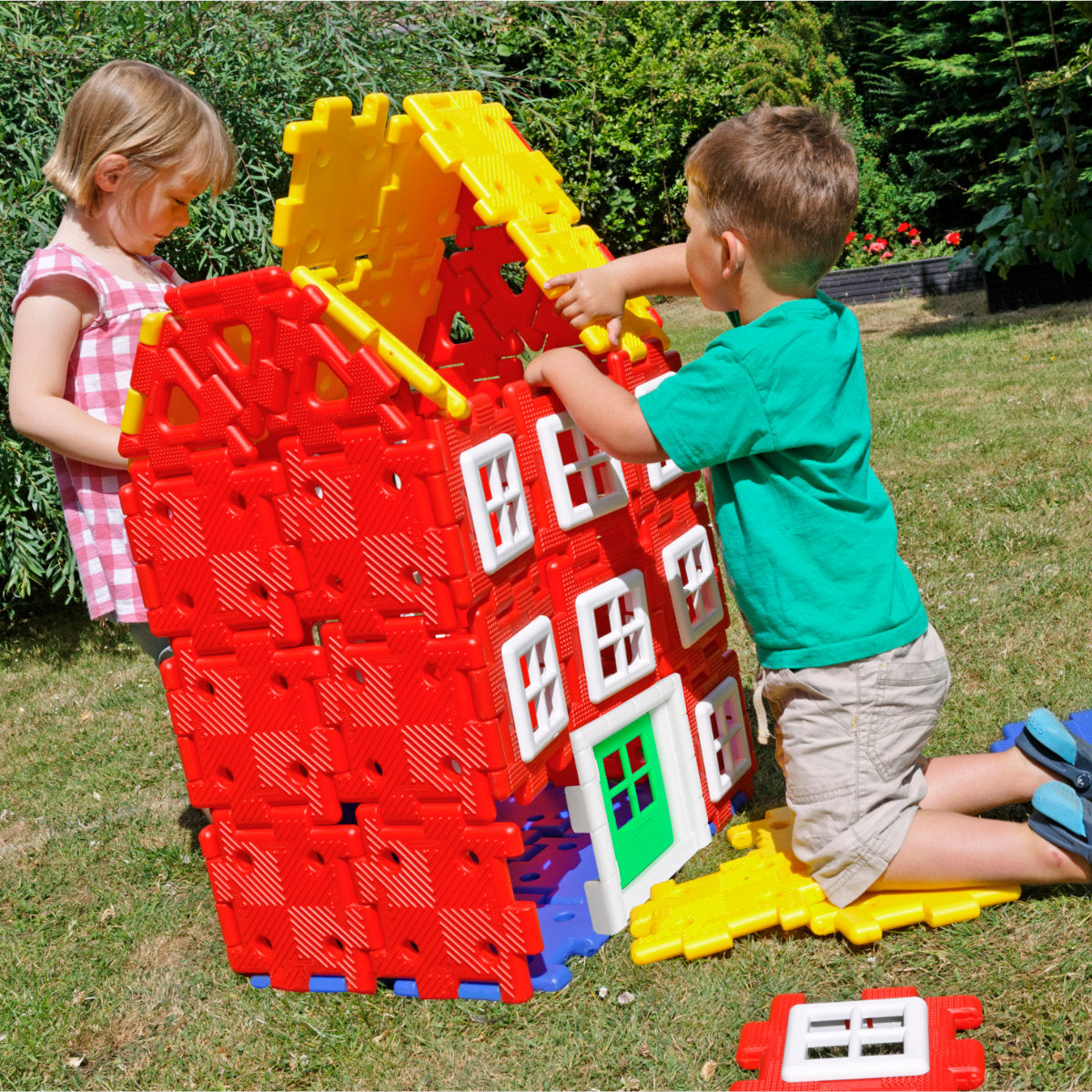Giant Polydron House Builder Set