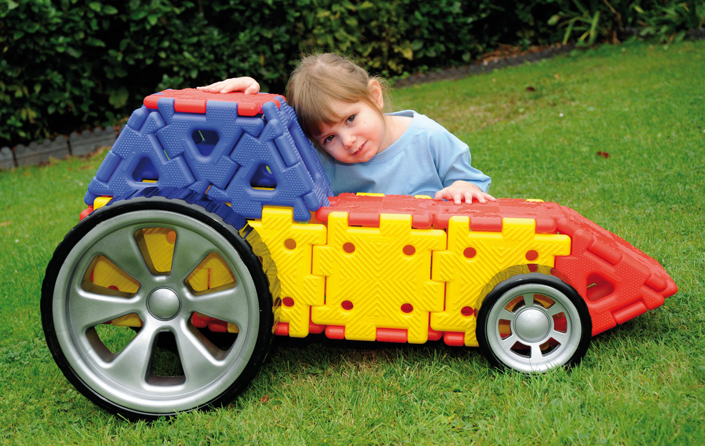 Giant Polydron Vehicle Builders Set