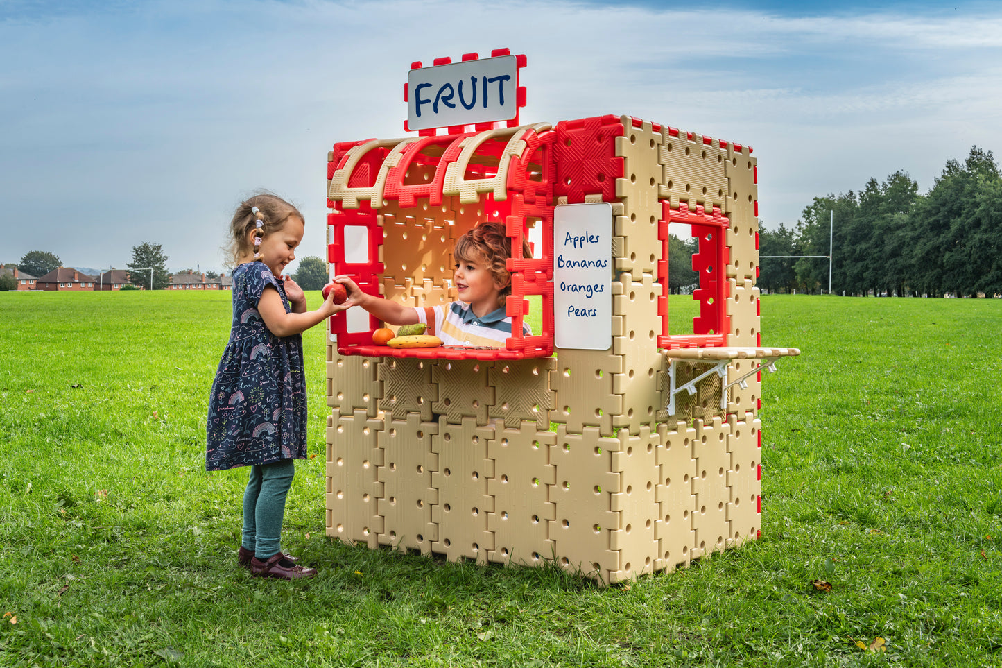 Giant Polydron Build-A-Shop