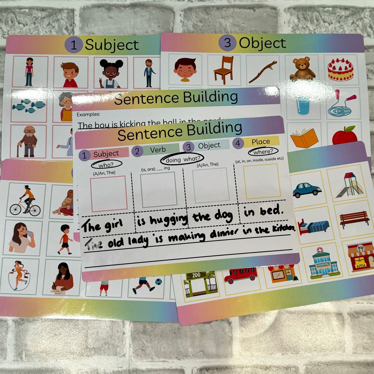Sentence Building Activity Pack