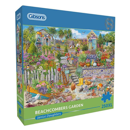 Beachcomber's Garden 250 Extra Large Piece Jigsaw Puzzle