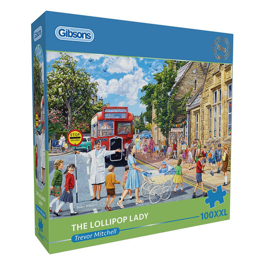 The Lollipop Lady 100 Extra Large Piece Jigsaw Puzzle
