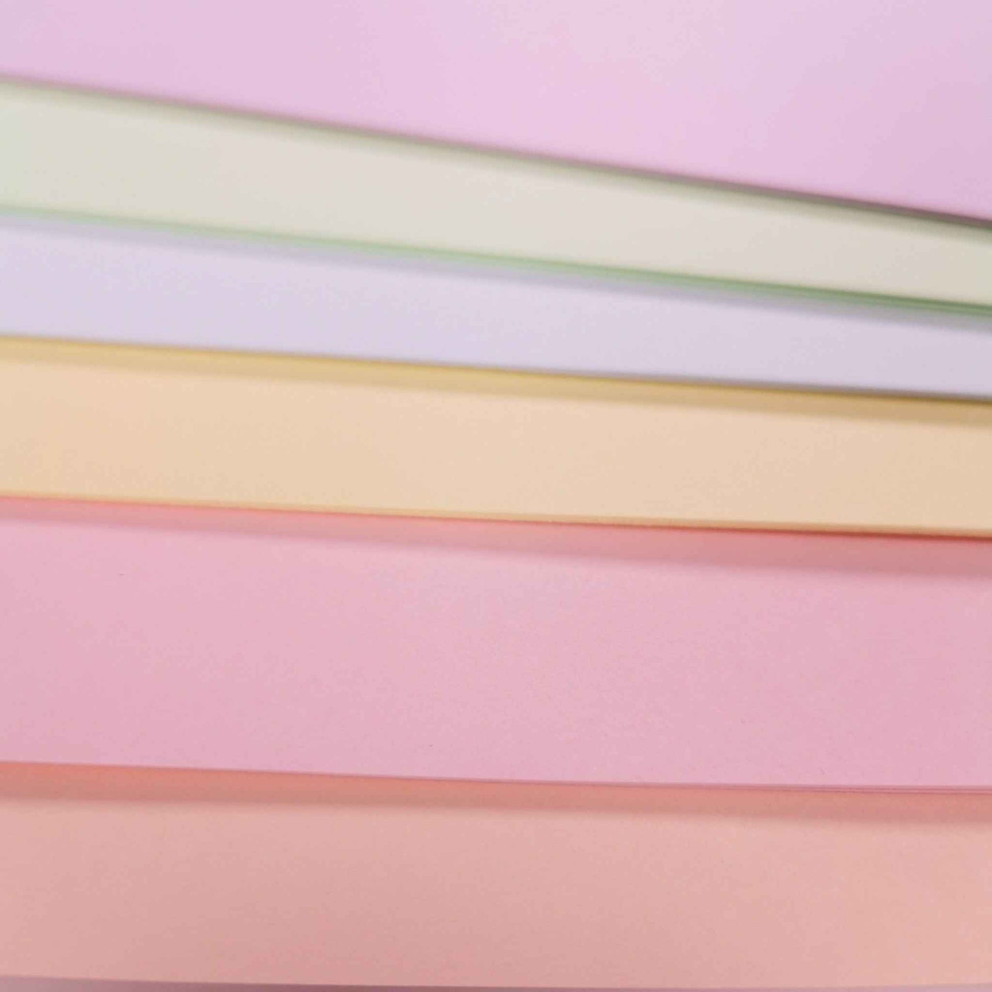 A4 Pastel Coloured 160gsm Card Pack 6 Colours 50 Assorted Sheets.