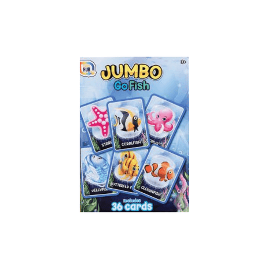 a4 large print go fish card game.