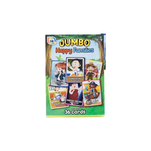Large A4 Card Game - Happy Families
