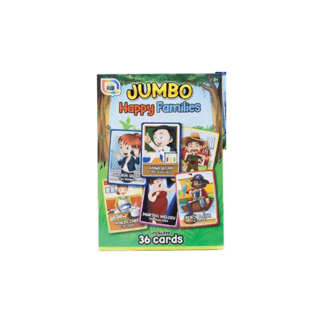 Large A4 Card Game - Happy Families - Blue Rain Activity Store