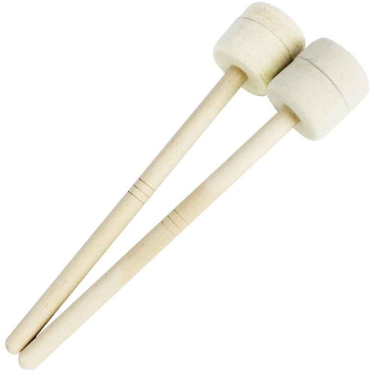 A-Star Hard Bass Drum/Gong Mallet Pair