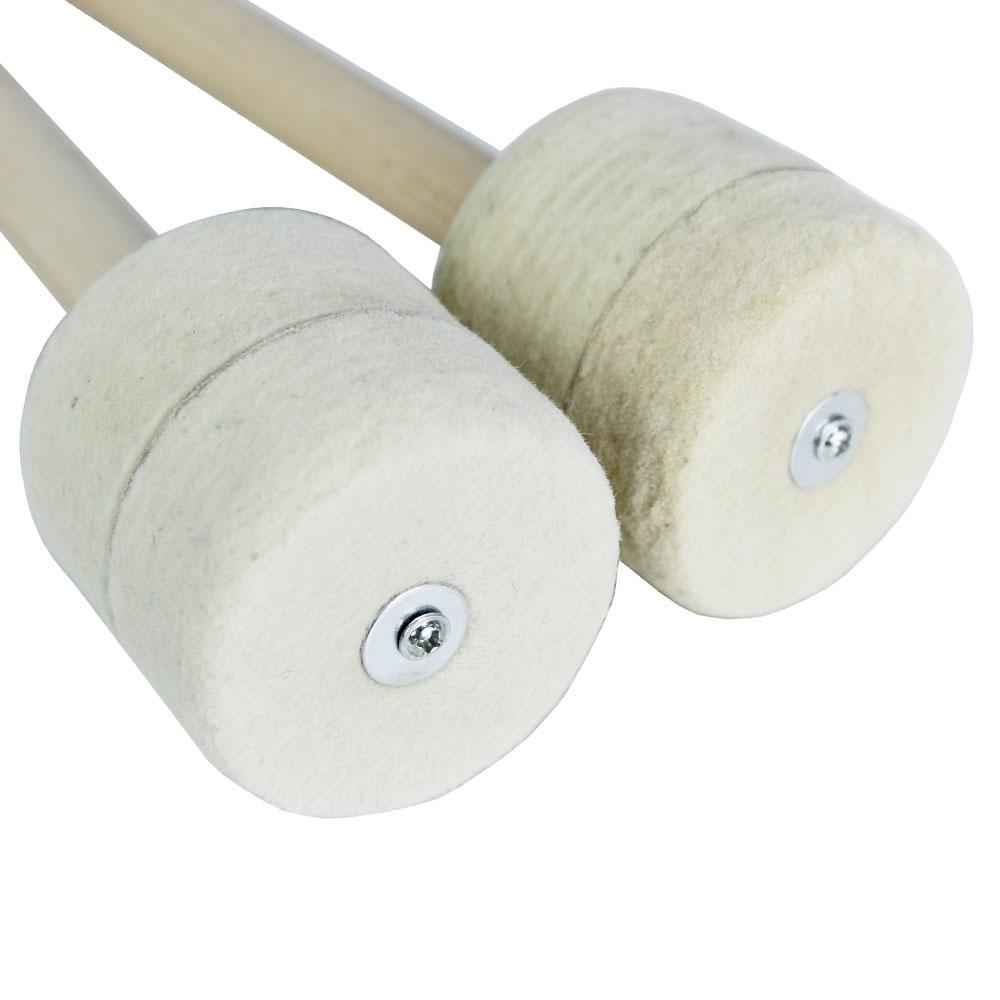 A-Star Hard Bass Drum/Gong Mallet Pair