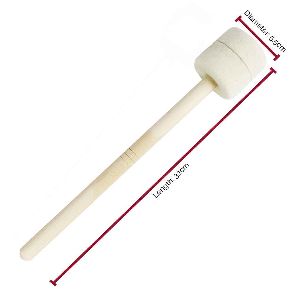 A-Star Hard Bass Drum/Gong Mallet Pair