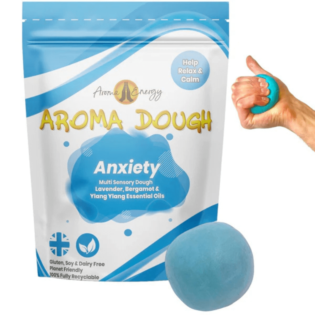 Anxiety Aroma Dough | Aromatherapy Multi Sensory Playdough - Blue Rain Activity Store