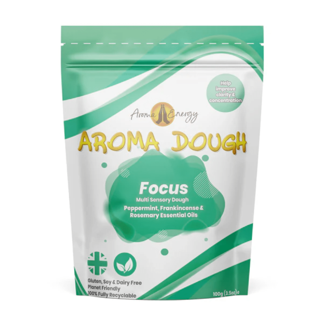 Focus Aroma Dough | Aromatherapy Multi Sensory Playdough - Blue Rain Activity Store