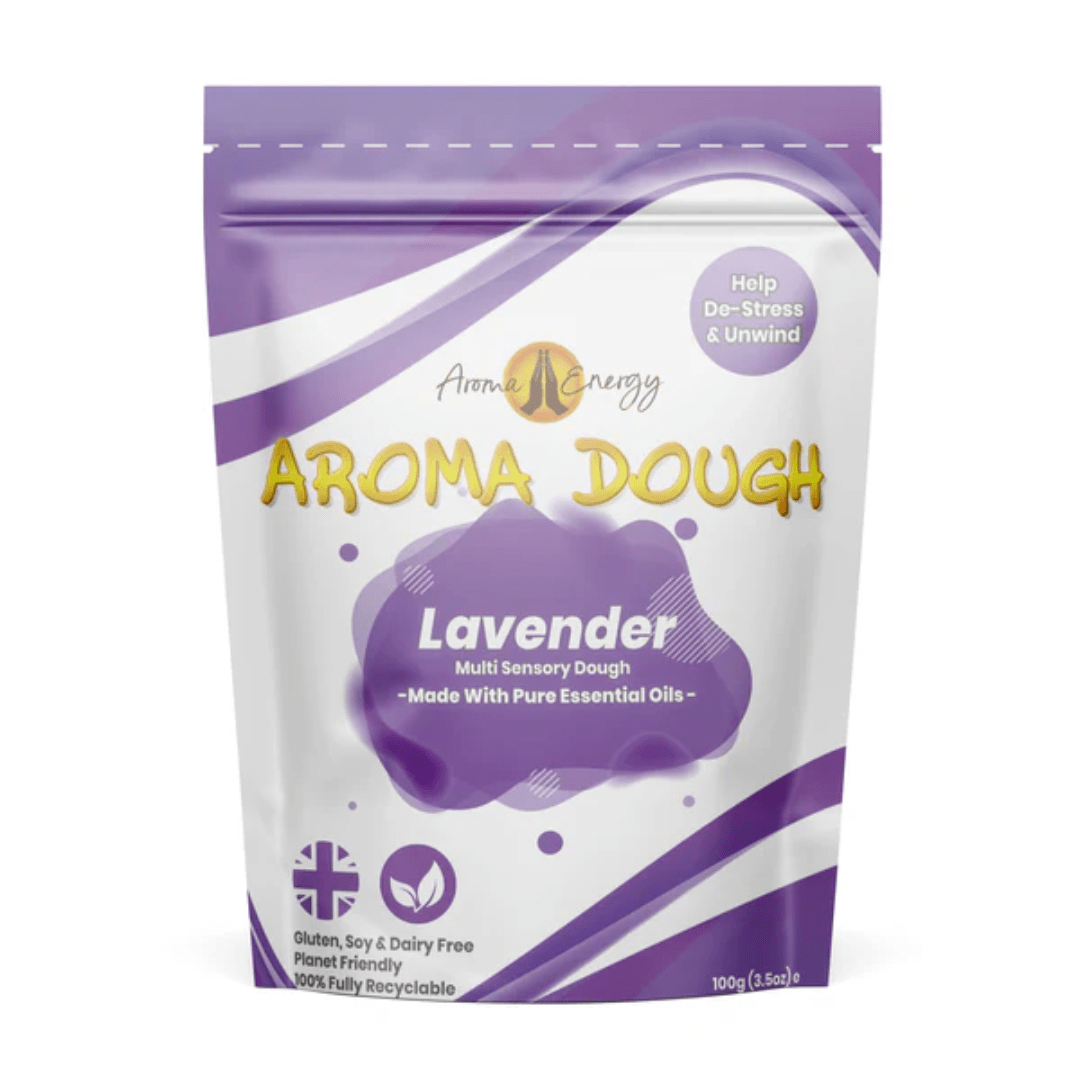 Lavender Aroma Dough | Aromatherapy Multi Sensory Playdough - Blue Rain Activity Store
