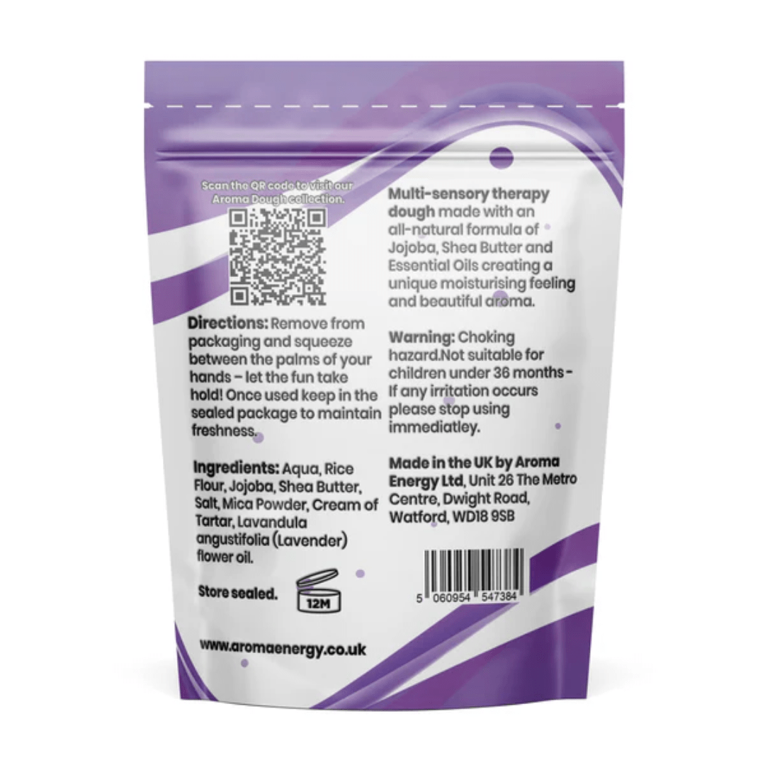 Lavender Aroma Dough | Aromatherapy Multi Sensory Playdough - Blue Rain Activity Store