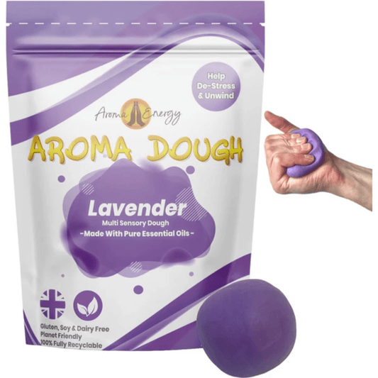Lavender Aroma Dough | Aromatherapy Multi Sensory Playdough - Blue Rain Activity Store