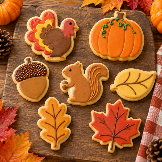 Autumn Cookie Cutter Set Pk7