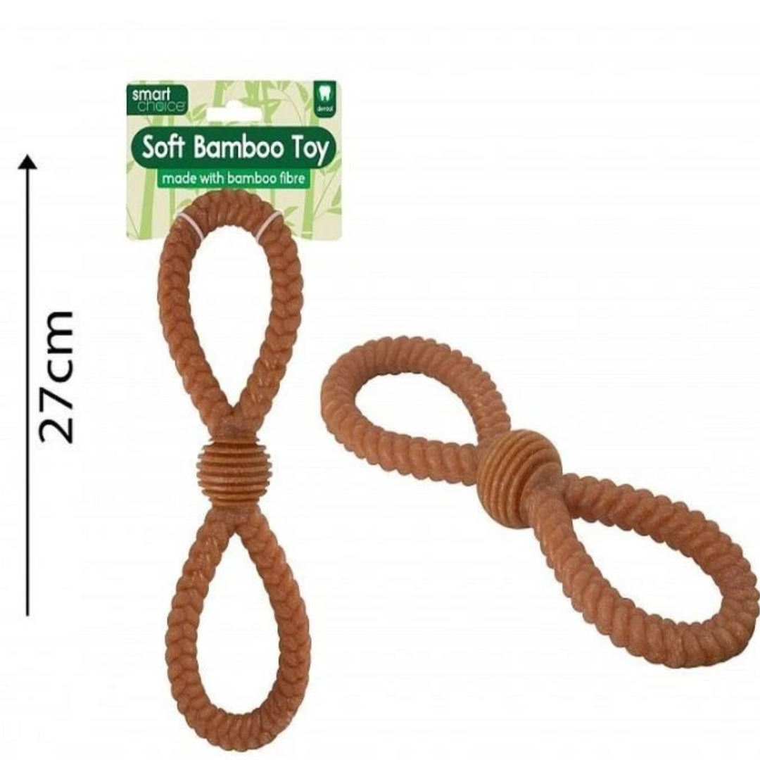 Soft Bamboo Dog Toy Eco Friendly