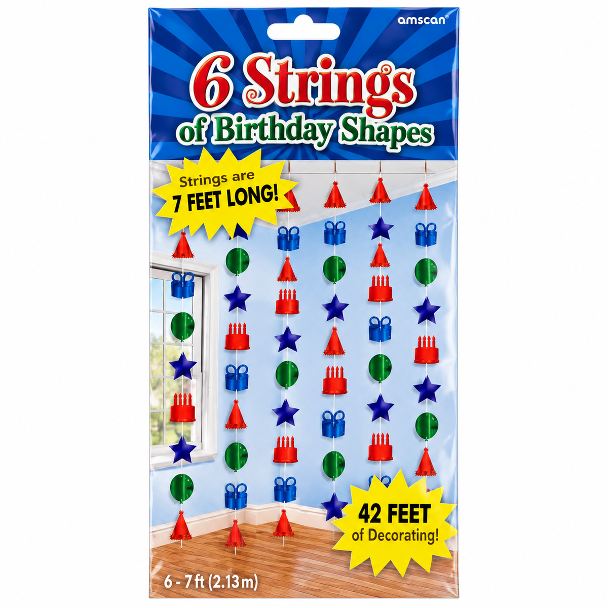 Birthday Hanging String Decorations