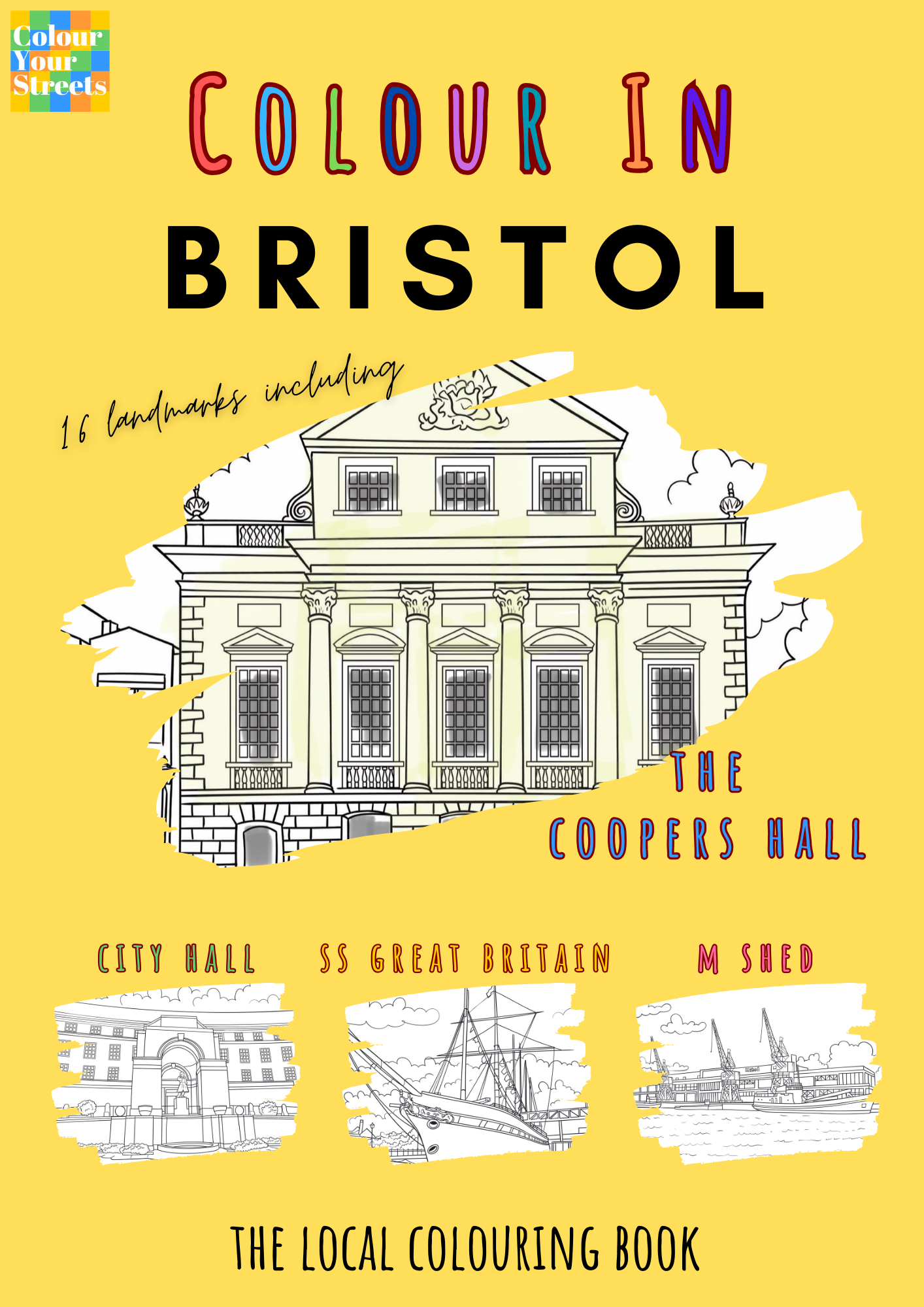 Bristol Colouring Book (A4)