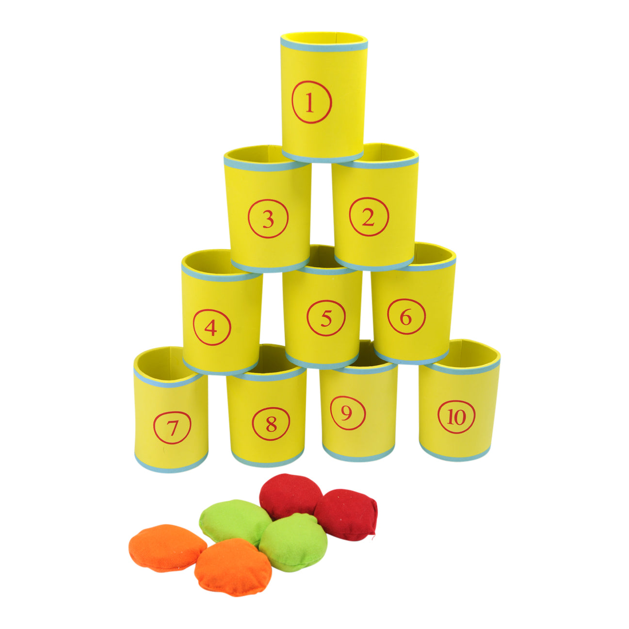 Fairground Target Game Foam Can Alley