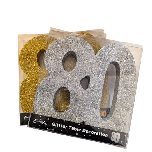 Glitter Table Decoration Number 80
