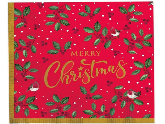 Christmas Napkins Pk16