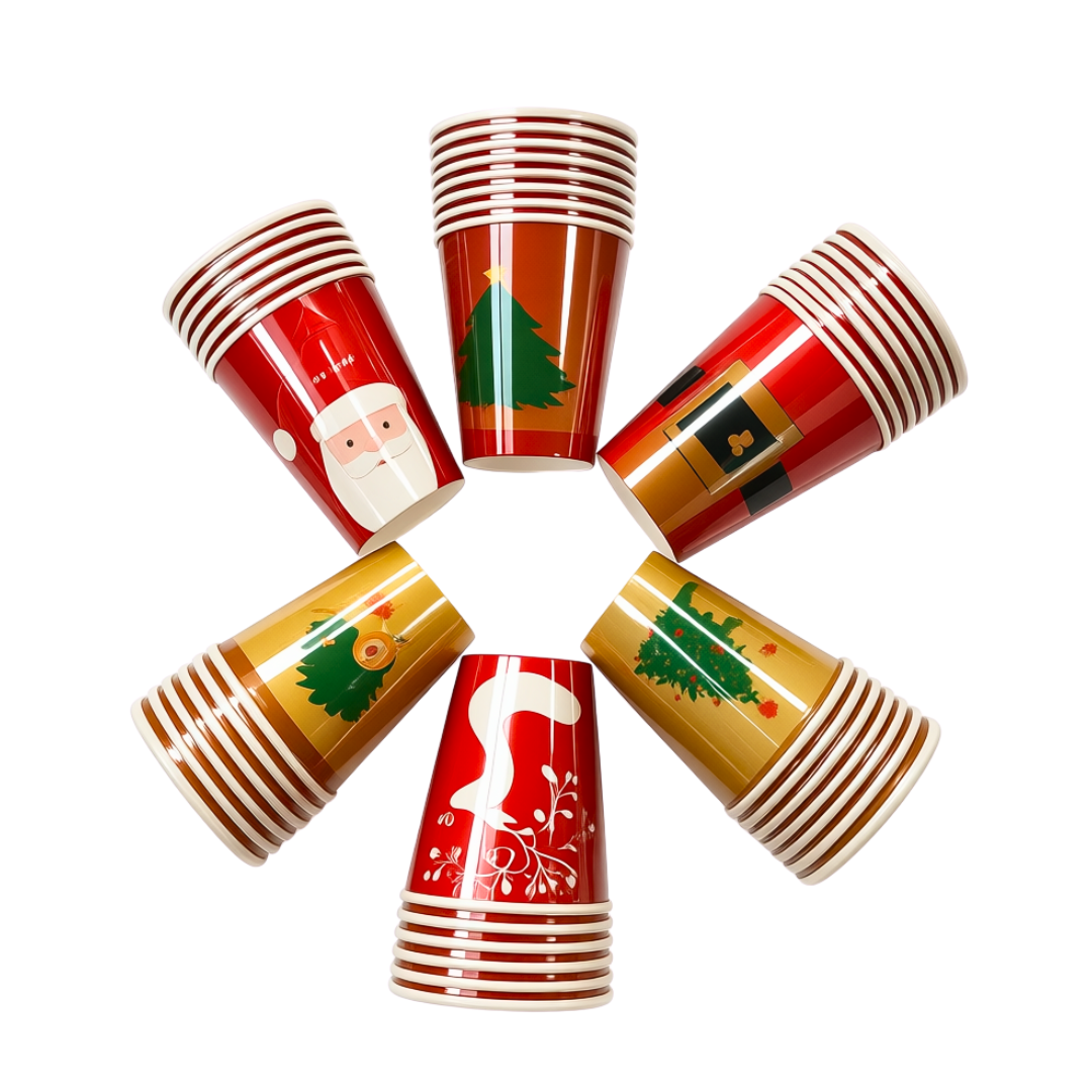 Christmas Paper Cups - Various