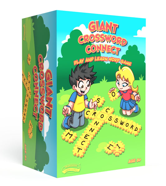 Traditional Garden Games Giant Word Game – Crossword Connect Spelling Game