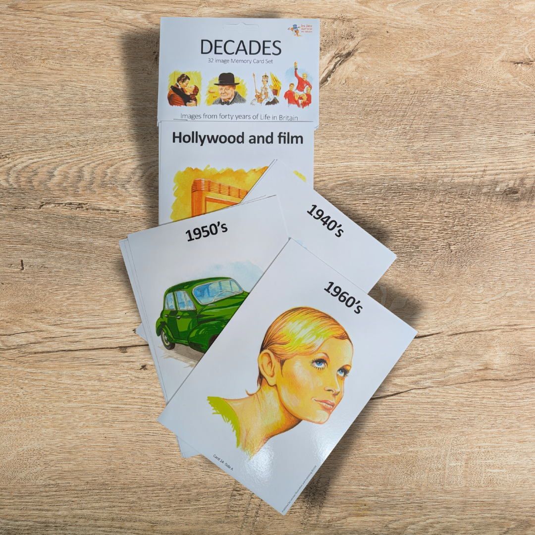 Decades Memory Cards