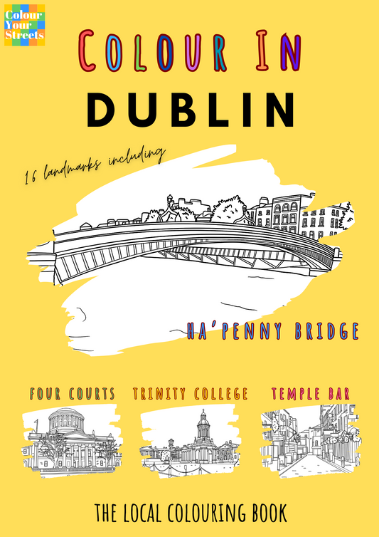 Dublin Colouring Book (A4)