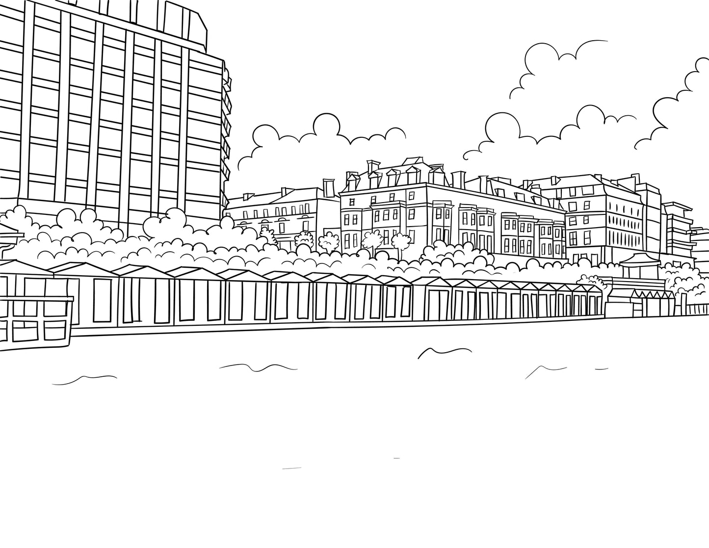 Eastbourne Colouring Book (A4)