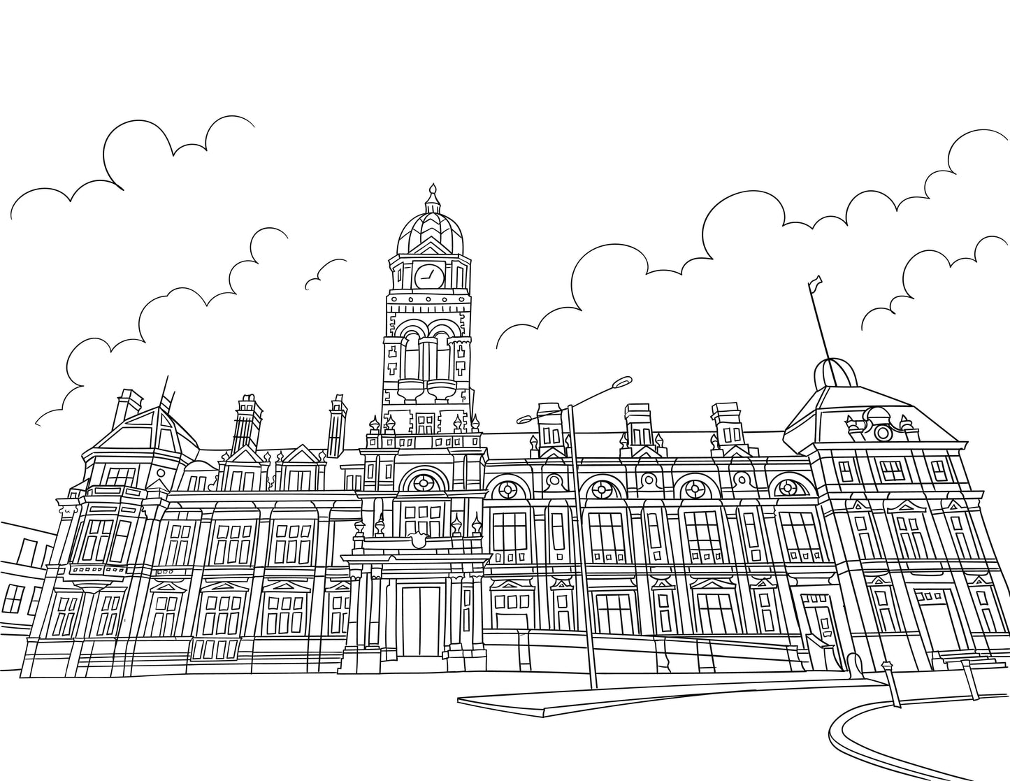 Eastbourne Colouring Book (A4)