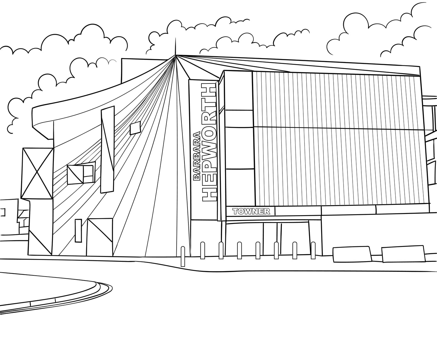 Eastbourne Colouring Book (A4)