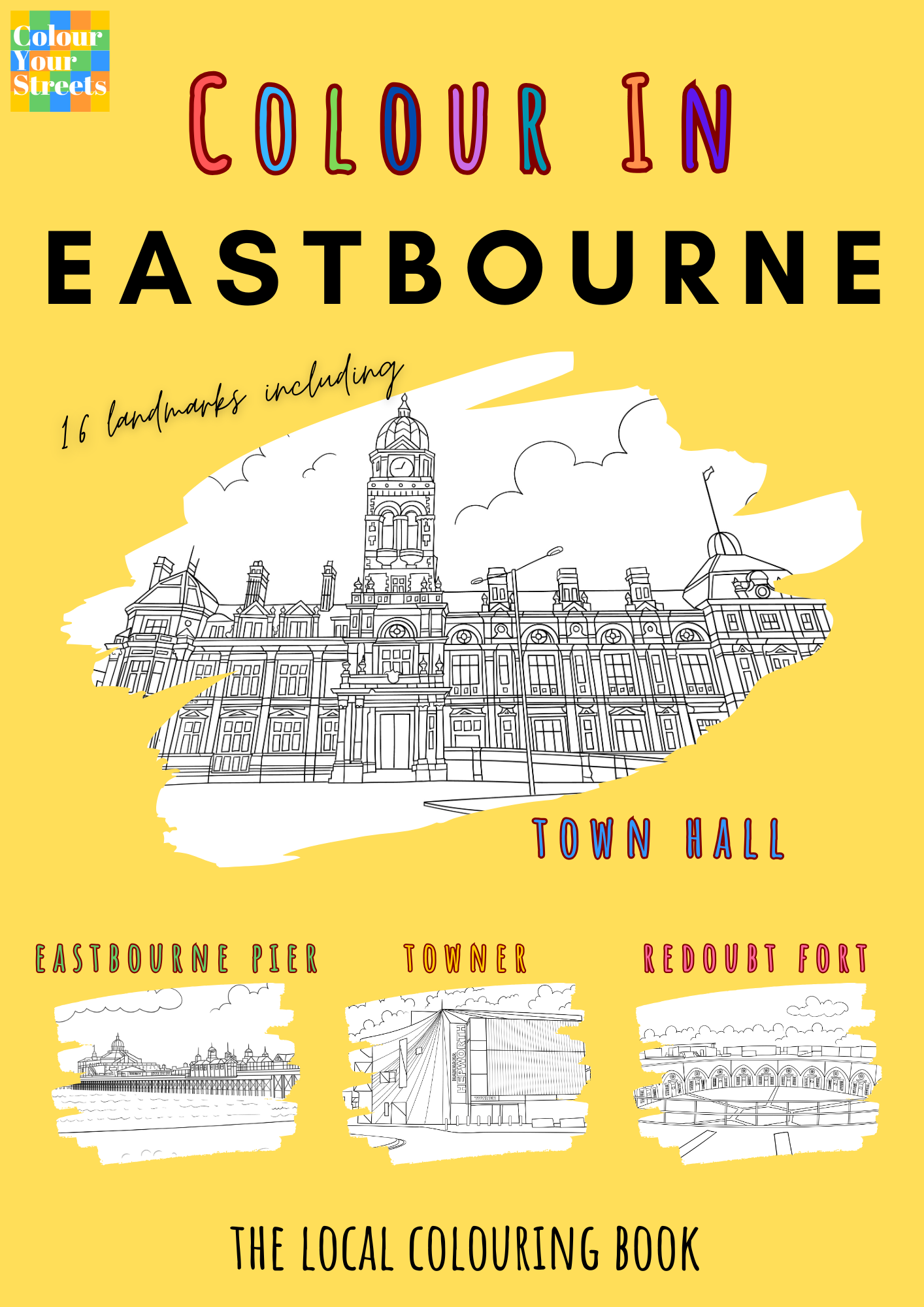 Eastbourne Colouring Book (A4)