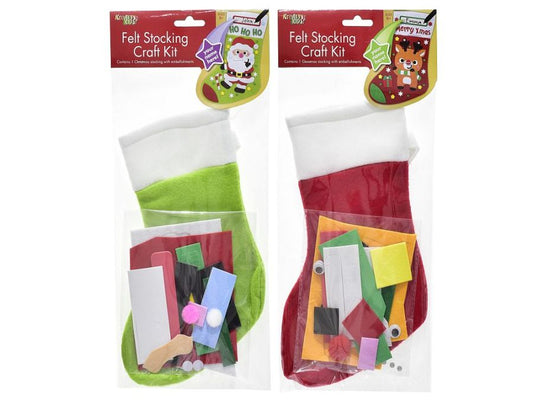 Make Your Own Felt Stocking Craft Kit