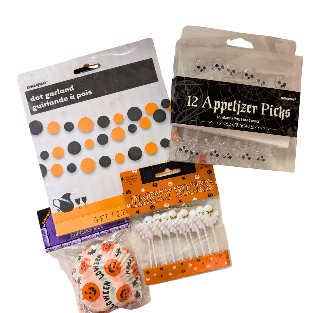 Halloween Friendly Ghost Buffet Set