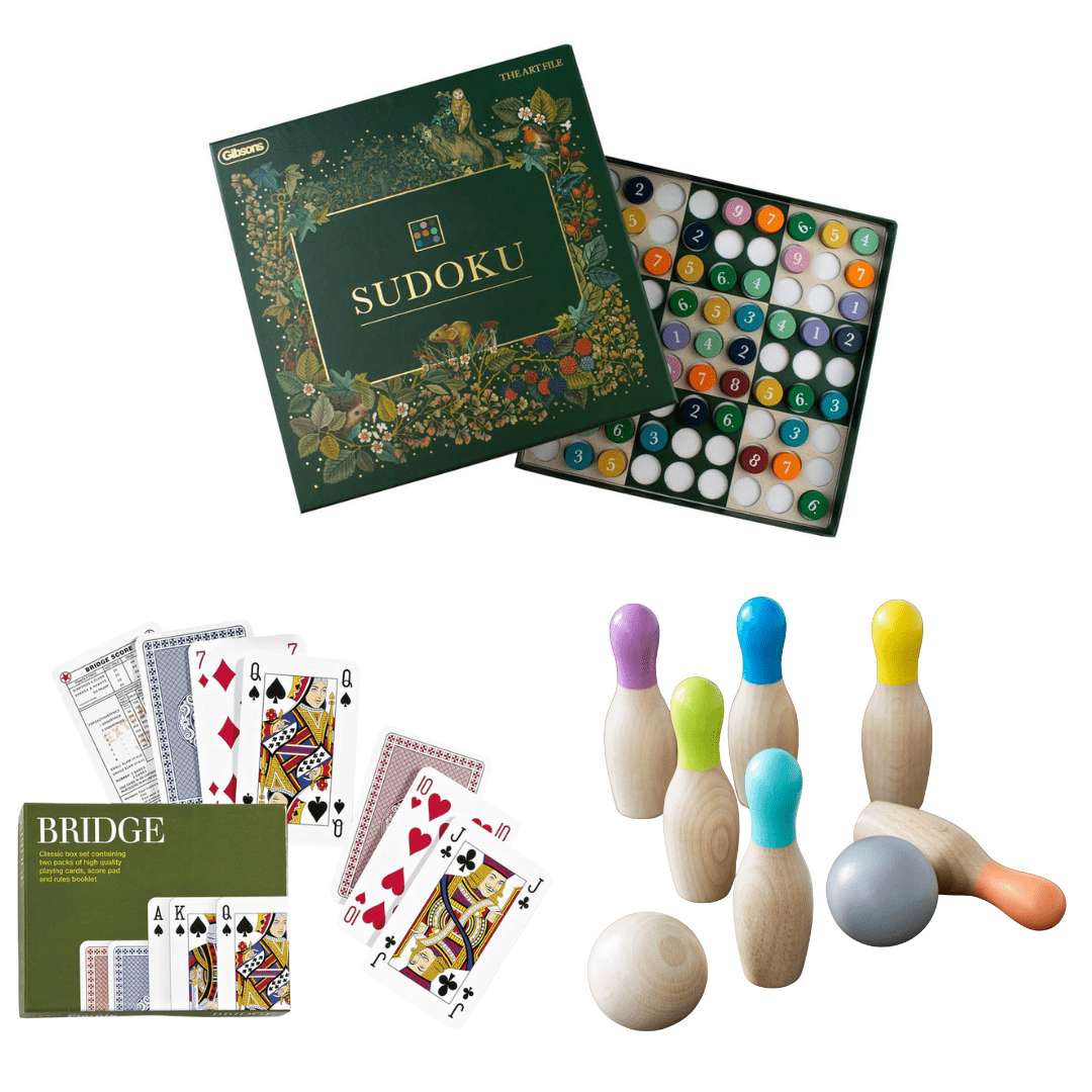 Games Club | Bridge | Sudoku | Tabletop Skittles - Blue Rain Activity Store
