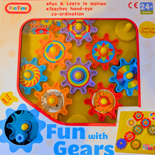 Sensory Gears Board - Blue Rain Activity Store