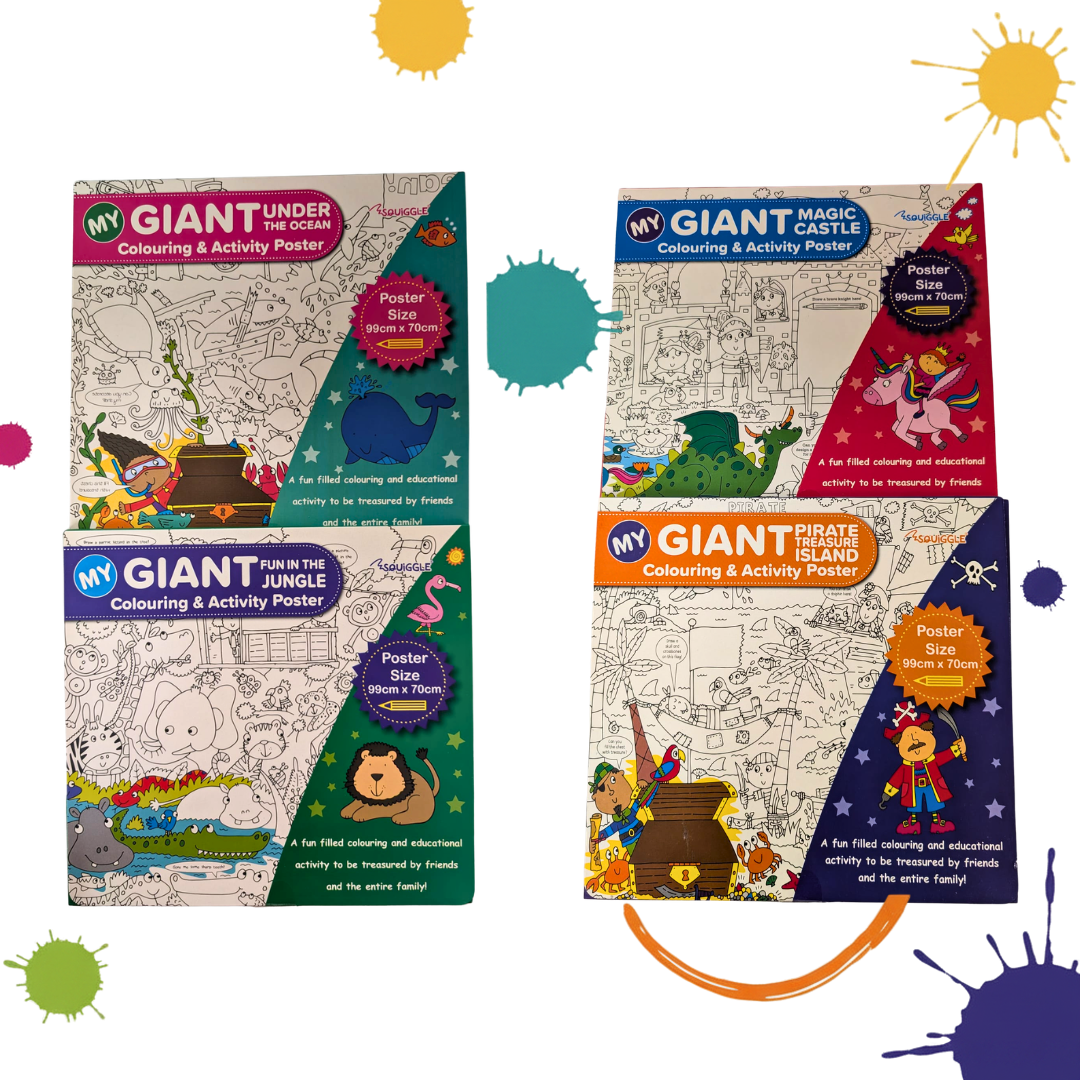 Giant Colouring Posters Pk2