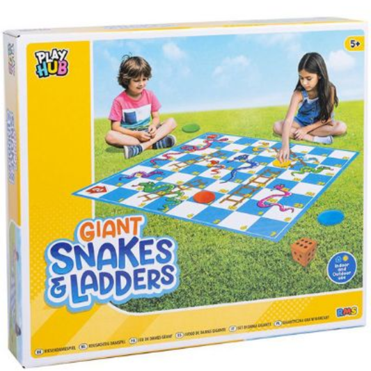 Giant Snakes and Ladders Game